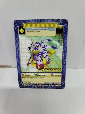 digimon world 3 gabumon card Gabumon (Limited Foil) - Versus Monsters