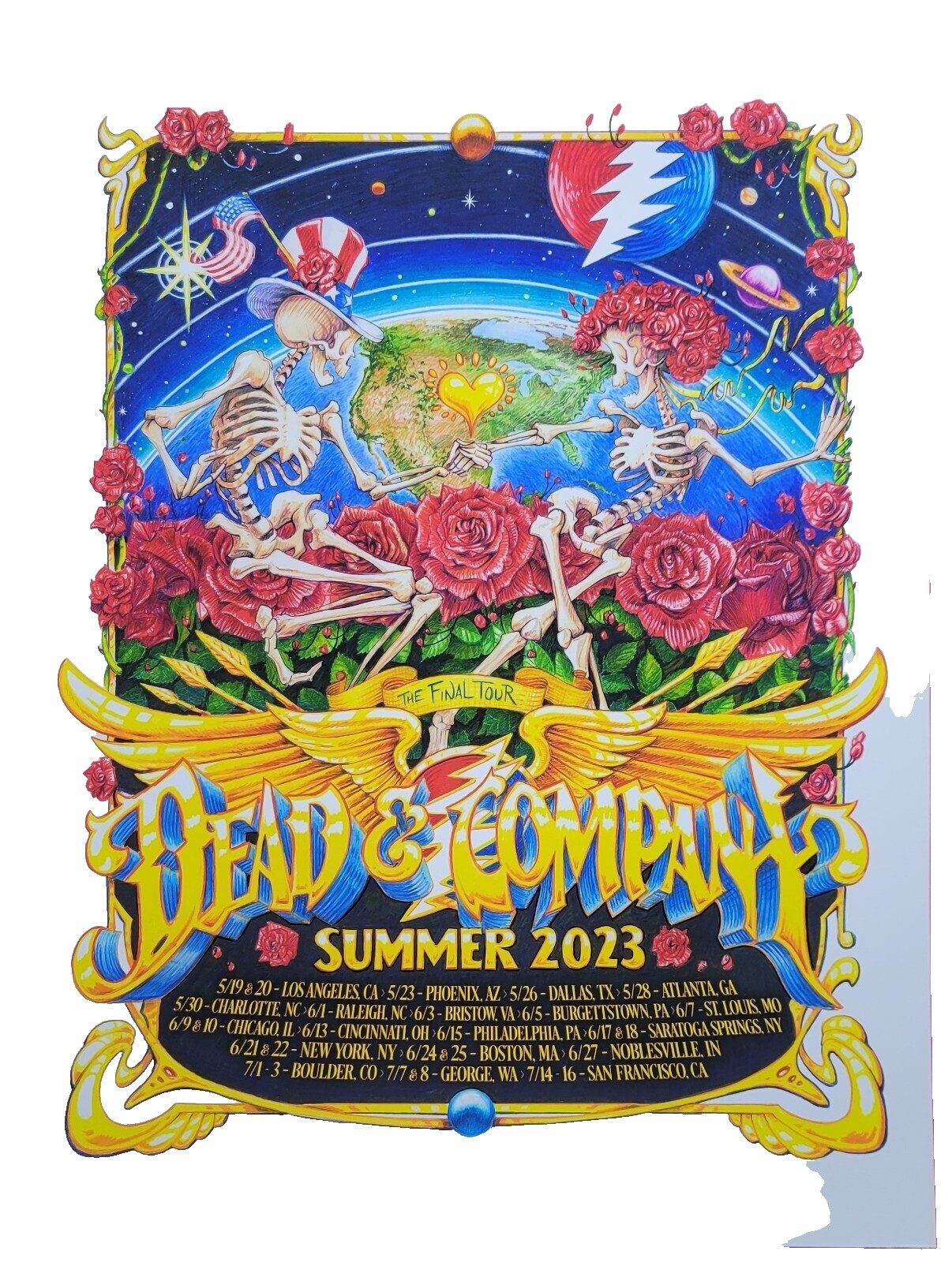 Dead and Company Final Tour Poster | eBay