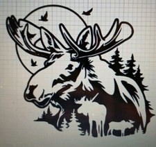 Moose Decal