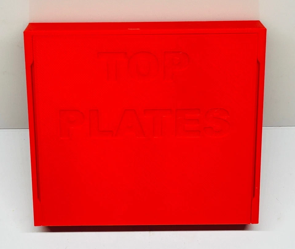 SCS Hobbies Aurora Afx Tjet Dash Fray Top Plate Armature Storage Case Red - Image 2 of 2