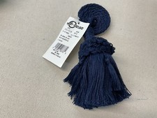 BLUE 5-1/2   TASSEL WITH ROSETTE. CONSO 21918...