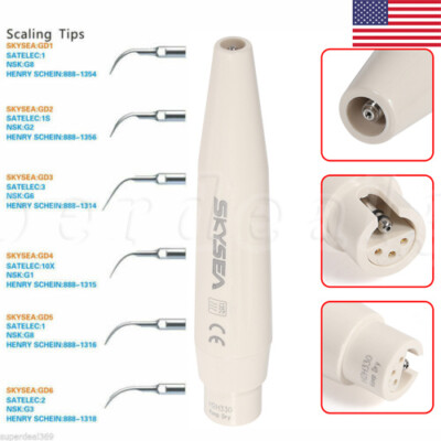10*Dental Ultrasonic Piezo Scaler Tips Scaling Fit for DTE Satelec Handpiece Dr