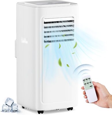 EUHOMY 8,000 BTU Portable Air Conditioner Floor Room AC Unit with Cool,350 sq.Ft