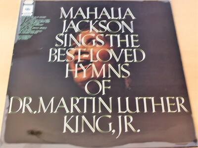 LP Mahalia Jackson Sings The Best-Loved Hymns Of Dr Martin Luther King neuwertig