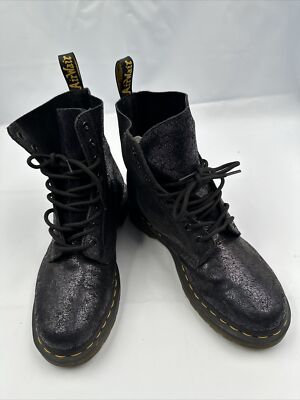 Martens Boots Martens Shoes Leather Boots Dark Blue US