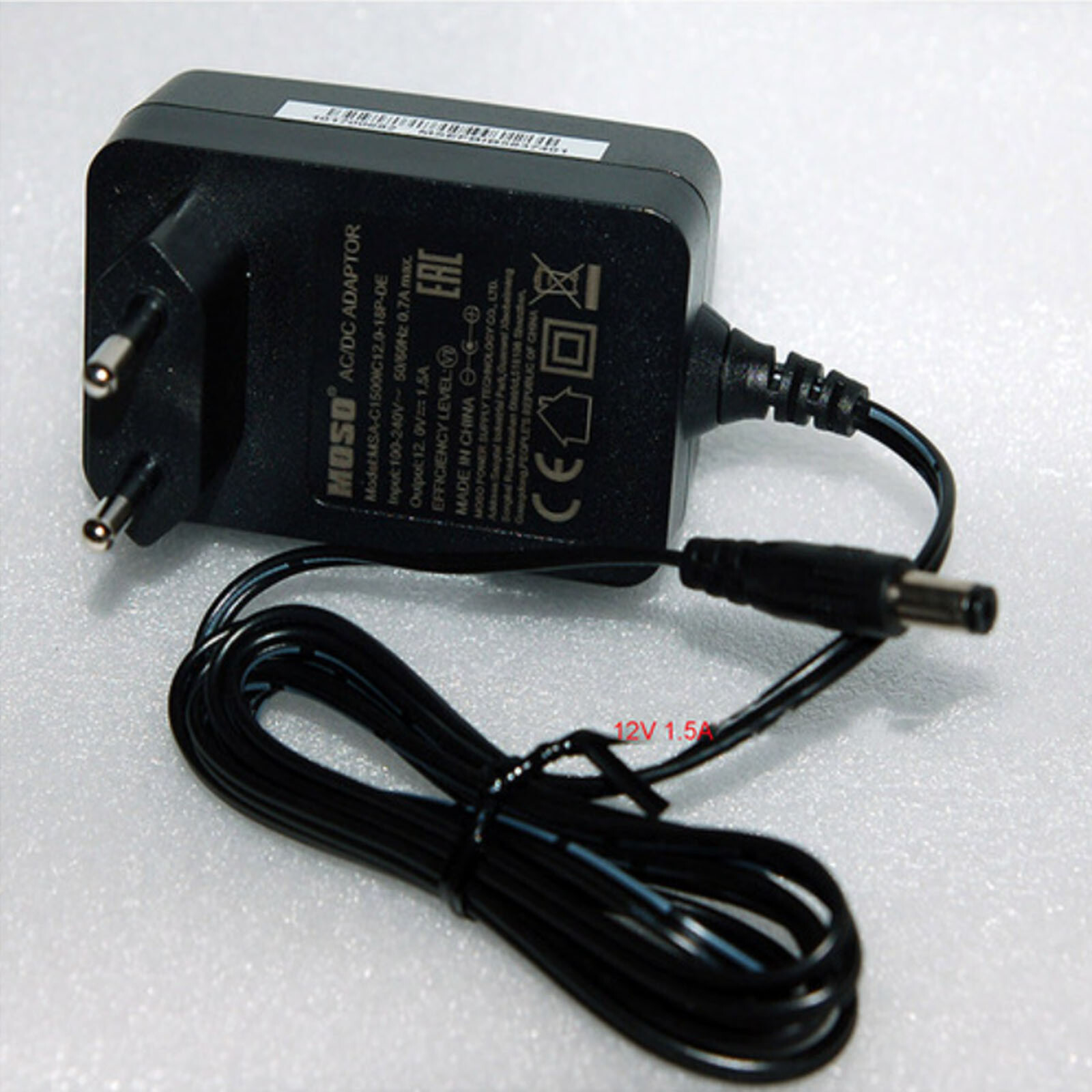 Adapter 221 MOSO 4-Pin For CCTV LCD MSA-C1500IC12.0-18US - AC/DC Power Adapter