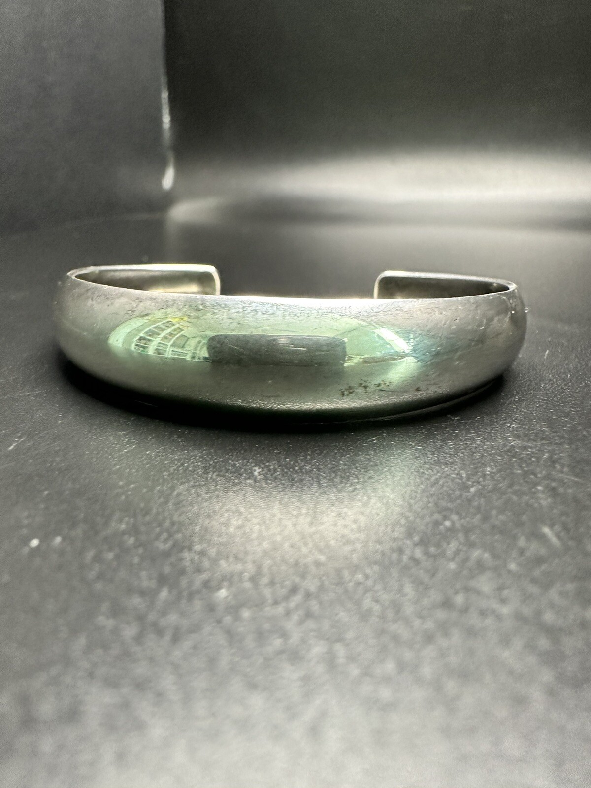 Mexico 925 Sterling Silver Solid Cuff Bracelet Je… - image 2