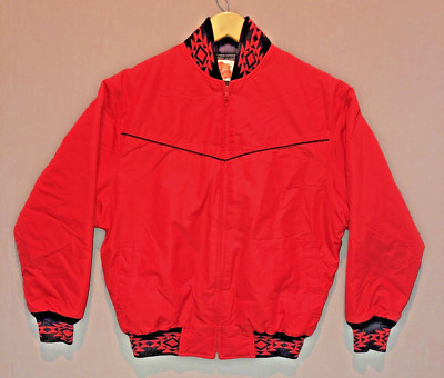 VTG Womens Arena Jacket Comfy Casuals Southwestern Ariat Western Rodeo Size L 12