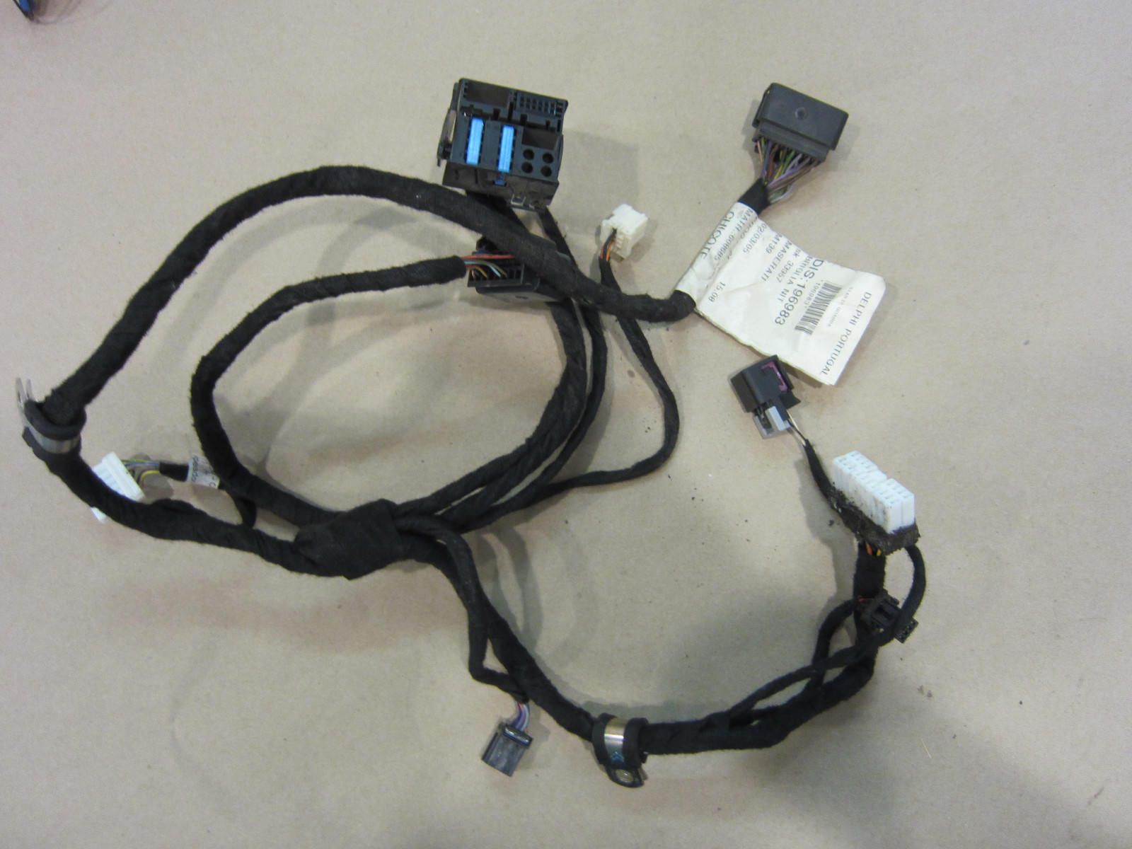Maserati Quattroporte NIT Cables. Cables For Navigation Unit.. Part# 196983