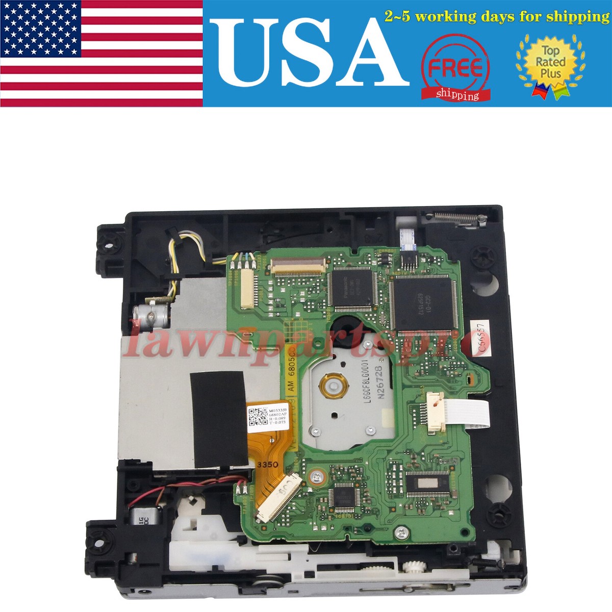 For NINTENDO Wii Replacement DVD Rom Disc Drive with PCB