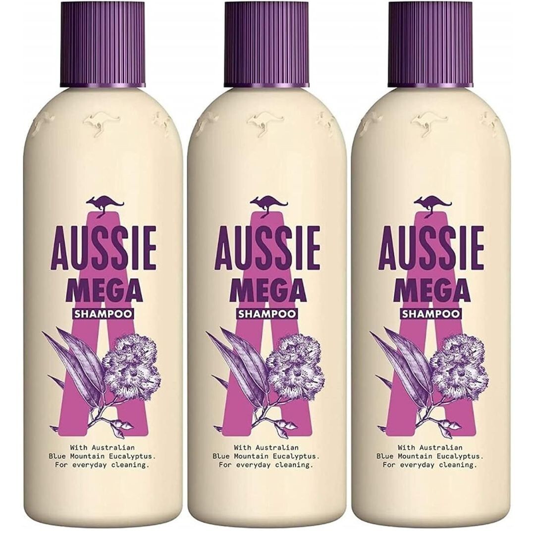 AUSSIE Mega Shampoo With Blue Mountain Eucalyptus 300 ml - Image 4