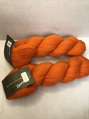 2 Skeins Cascade 220  Superwash Sport Yarn - 164 Yds Color 9542