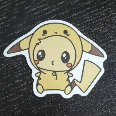 Pikachu Puppet Cute Pokemon Anime Kawaii Cartoon Sticker Stickerbomb Tuning