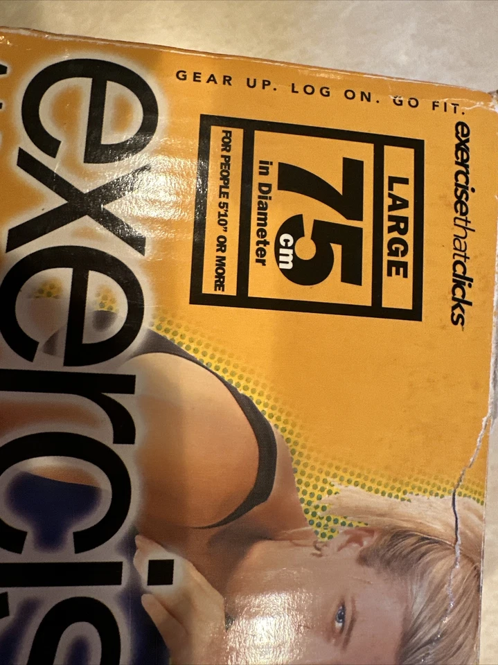 Pelota de Ejercicio GoFit (75 cm/29") con Bomba-Nueva Foto 2 de 3