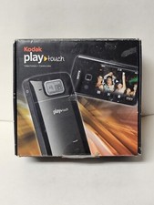 Kodak Play Touch High Def Camcorder Model Zi10 W/ Box, Charger,  All Cords Inc.