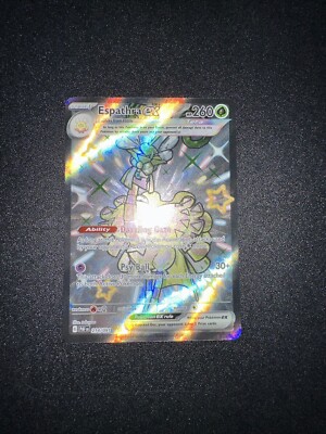 Pokmon TCG Espathra ex 214/091 Paldean Fates Shiny Full Art NM | eBay