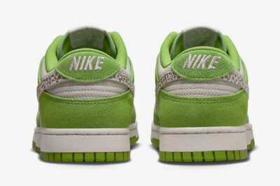 Nike Dunk Low Safari Swoosh Chlorophyll DR0156-300 Green Men's US4