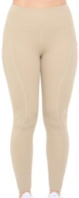 Natural Uniforms Women High Waist Bottom Lifting Nylon Yoga Leggings 6200 NEW
