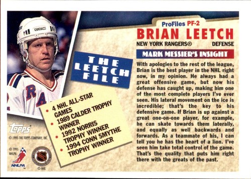 1995-96 Topps đ„
INSERTS đ„
VOUS CHOISISSEZ VOS FAVORIS đ NHL HOCKEY đ„
Cartes - Photo 44 sur 96