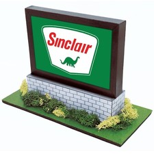 Real Racing Models Roadside Billboard "Sinclair" 1/43 scale slot car building