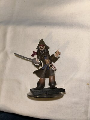 CAPTAIN JACK SPARROW Disney Infinity loose figure only PIRATES OF THE ...