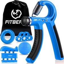 Grip Strengthener Forearm Strengthener Hand Grips Strengthener Kit 5 Pack Ad... Grip Strengthener Forearm Strengthener Hand Grips Strengthener Kit 5 Pack Ad...