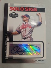 2007 Topps Co-signers Solo Sigs Chuck James Autograph Atlanta Braves
