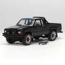 GCD Toyota Hilux SR5 Xtra Cab 1985 "Back To The Future" Black