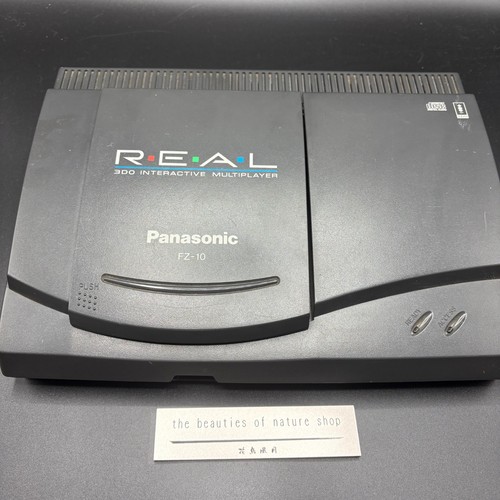Panasonic 3DO REAL FZ-10 Console FOR PARTS / REPAIR AS IS Discs Don't Read