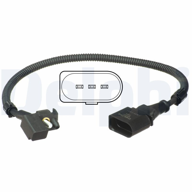 Fits DELPHI SS11227 CRANKSHAFT SENSOR SKODA // VOLKSWAGEN