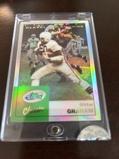 2003 eTopps (encased/in hand) #ETC33 Print Run /547 Otto Graham Cleveland Browns