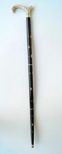 Brass Antique Designer Derby Handle Wooden Walking Stick Cane Victorian Stylish