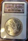 1886-p Morgan Dollar NGC BU Fitzgerald Collection Nevada Club Reno Hoard