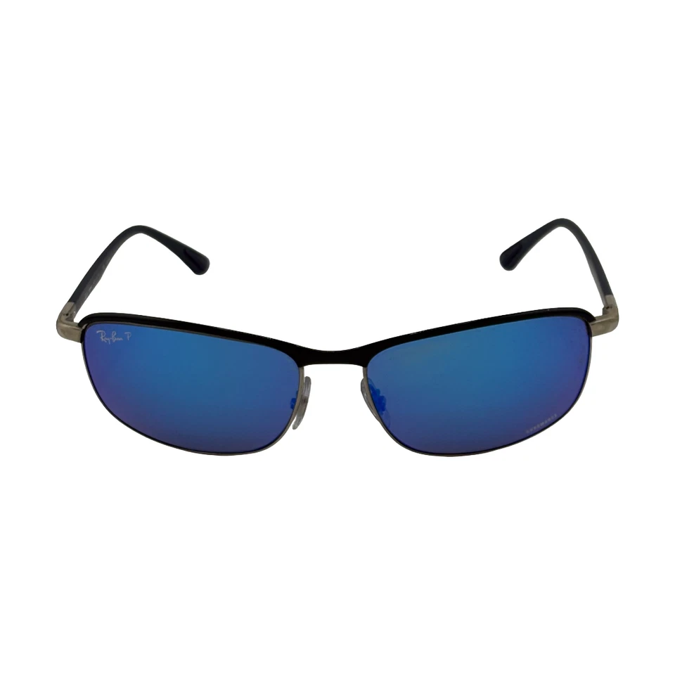 Gafas de sol Ray-Ban RB3671CH cromadas azules sobre bronce 60 mm 16 mm 140 mm - 9204/4 L Foto 2 de 4