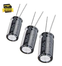 (Pack of 12 Pieces) 1000Uf 25V Capacitor, Aluminum Electrolytic Capacitor 1000Uf