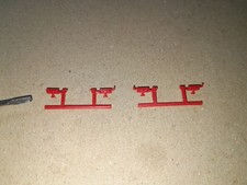 Herpa  2xHeck/Ufs für CarnehlRundmulde,rot 1:87.(1xdefekt)