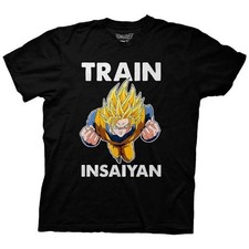 T-Shirt Dragon Ball Z Goku Entraînement Insaiyan Adulte