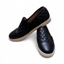 Steve Madden Zaander Quilted Slip-On Sneakers Women  s Size 9 Black Casual Shoes
