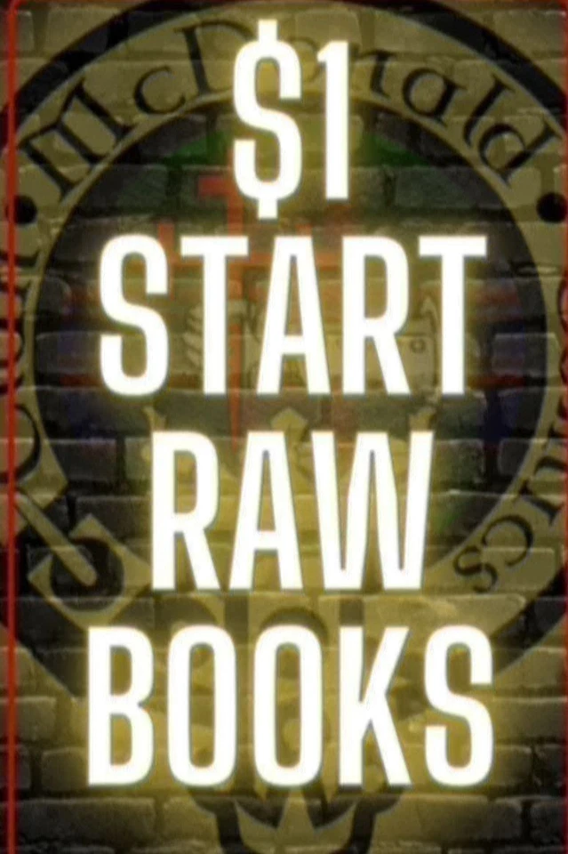 $1 START RAW BOOKS