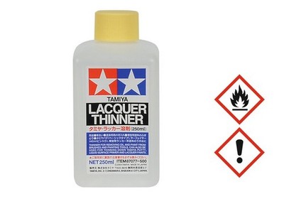 Tamiya 87077  - Zubehör - Lacquer Verdünner 250ml - Neu