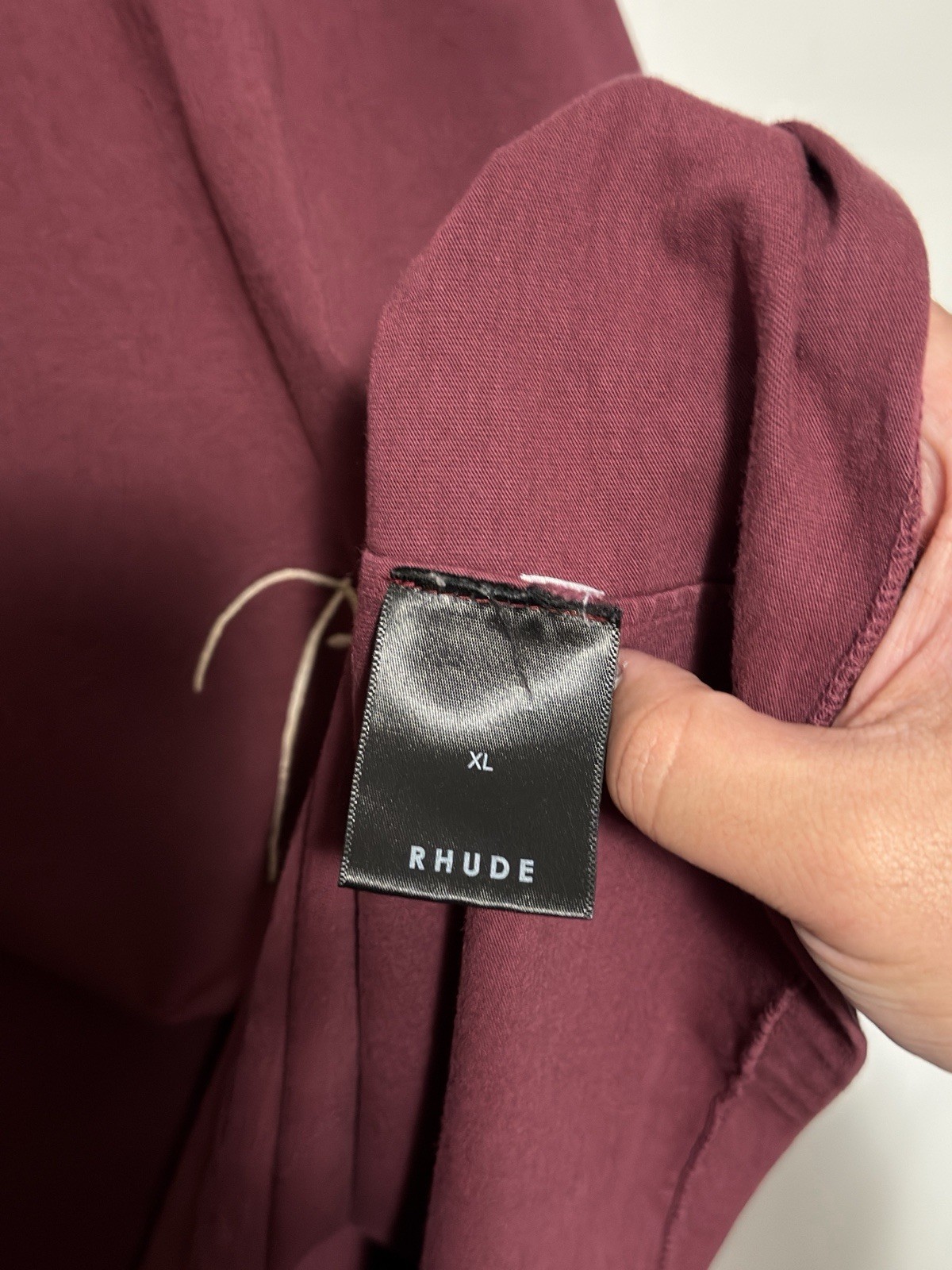 Rhude Reverse Script Logo Tee - image 4