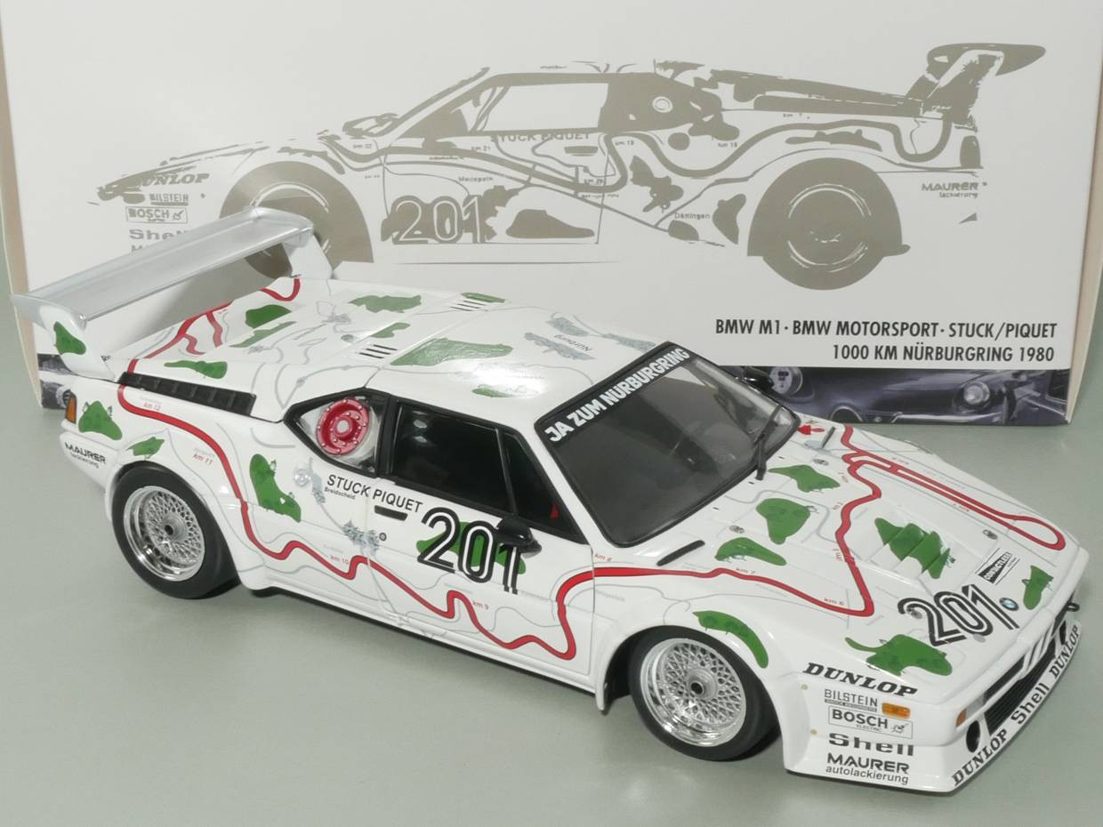Minichamps BMW M1 Procar Stuck Piquet ADAC 1980 1:18 MIB! OVP 1704-20-41