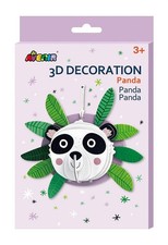 3D-decoratie: Panda 21 x 14,8 cm, in doos 15,2 x 1 x 24,5 cm, 3 .