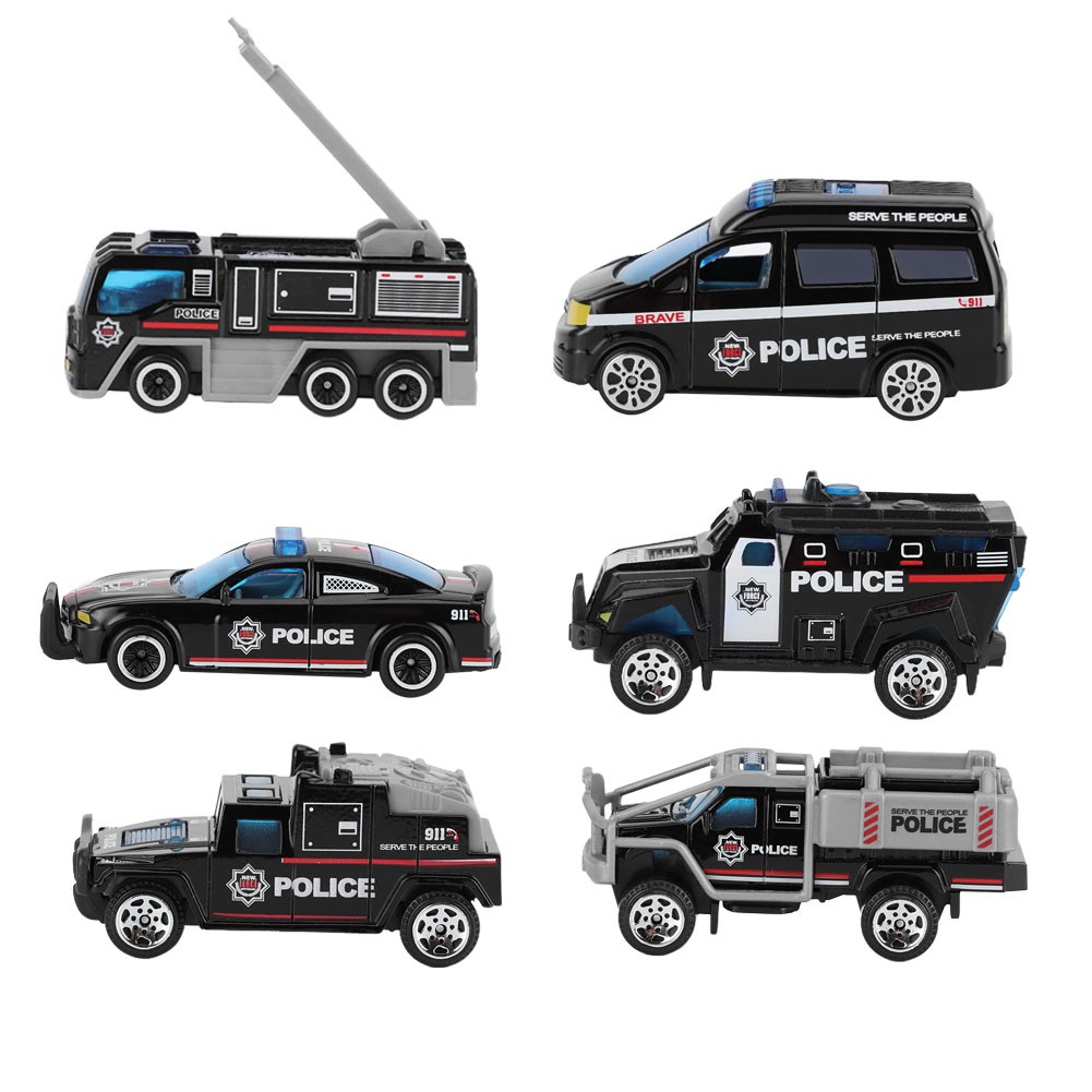 6pcs Engineering Car Model Alloy Simulation Vehicle Toy For Children Trending