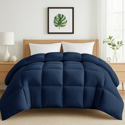 #ad Down Alternative Comforter Reversible Microfiber Soft Duvet Insert All Seasons $27.99