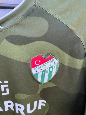 Bursaspor Visitante Camiseta de Fútbol 2020 - 2021. Sponsored by Tasarruf