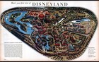 1955  Disneyland Map REPRODUCTION POSTER 24 X 36 Inches Before it opened