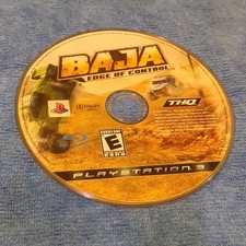 THQ Baja: Edge of Control (Sony PlayStation 3, 2008) E Off-Road Racing Disc Only