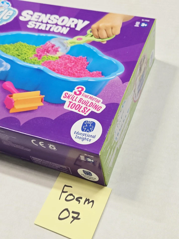 Playfoam Pluffle Estación Sensorial Set Información Educativa Niños Habilidad Herramientas Senso Foto 3 de 4