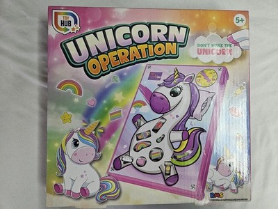 Einhorn Operation Spiel Kinder Mädchen Familie Spaß Fähigkeiten klassisches Brettspiel Spiel Geschenk